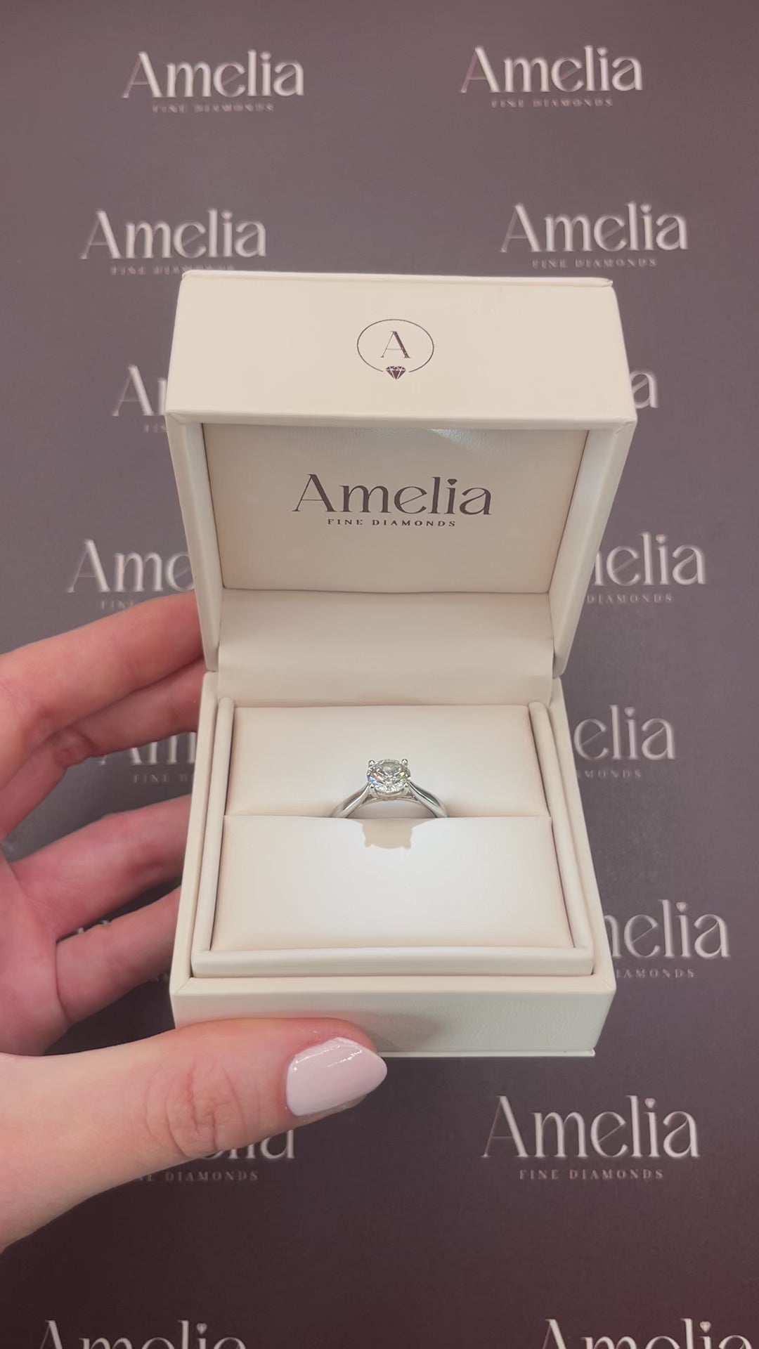 Platinum 1.50ct Brilliant Cut Diamond Solitaire Ring